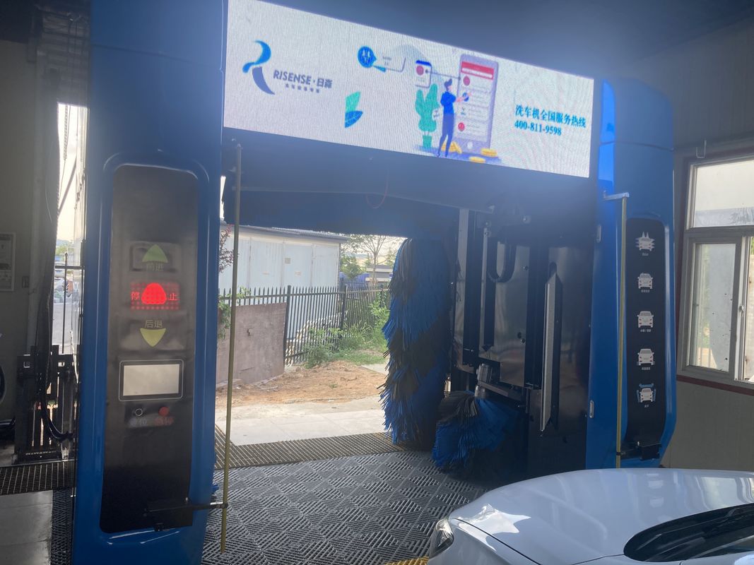 Αυτόματη μηχανή πλύσης αυτοκινήτων CF380 με έξυπνη οθόνη διαφημίσεων