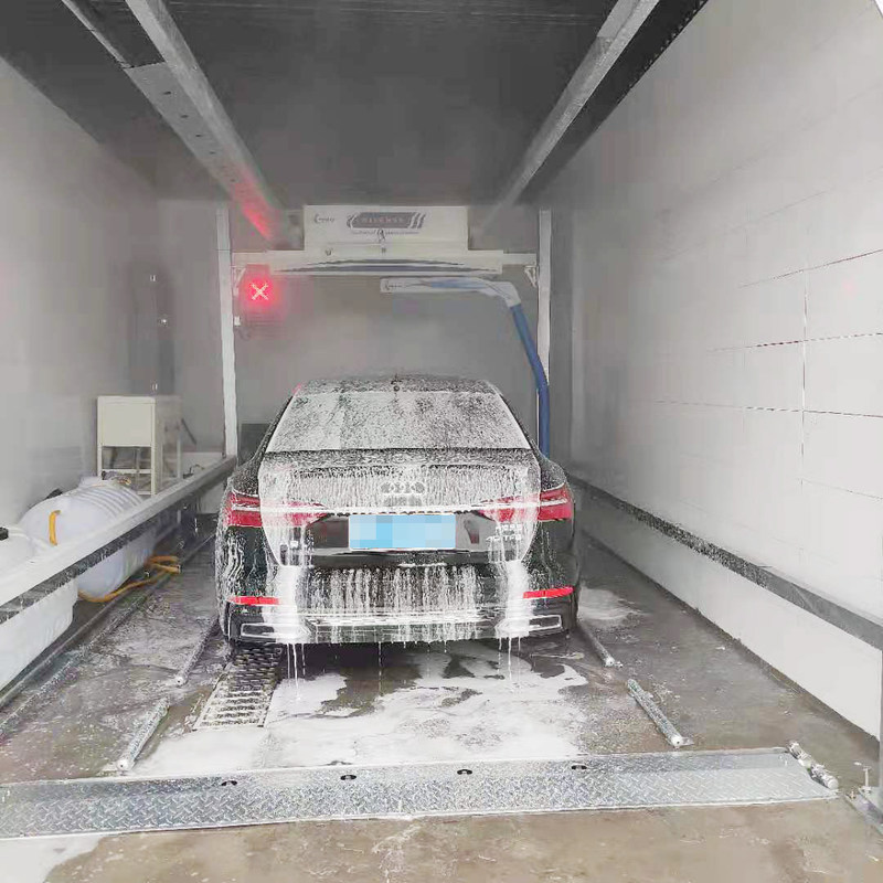 Υψηλής πίεσης πλύση έγινε εύκολο πλήρως αυτόματο μονό βραχίονα 360 μοίρες πλυντήριο αυτοκινήτων