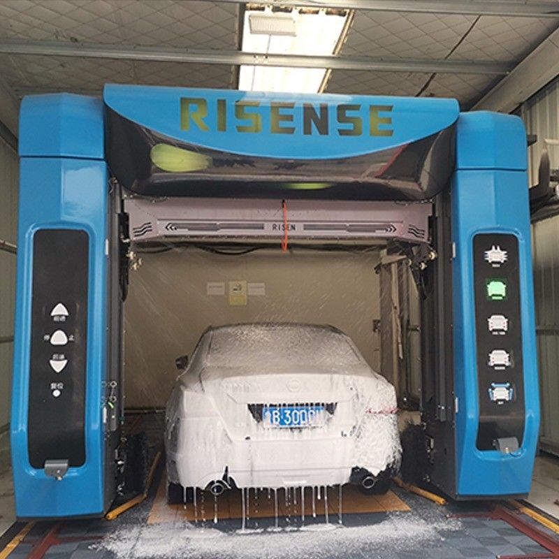 Η Risense Double Arm Full Automatic Touch Free Touchless Machine Το μέλλον του πλυντηρίου αυτοκινήτων