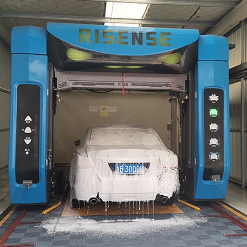 Η Risense Double Arm Full Automatic Touch Free Touchless Machine Το μέλλον του πλυντηρίου αυτοκινήτων