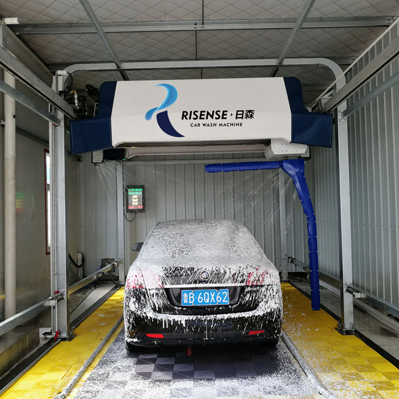 Μέγιστη πίεση 23kW Αυτοματοποιημένη ασύμμετρη πλυντήρια αυτοκινήτων για προϊόντα φροντίδας αυτοκινήτων