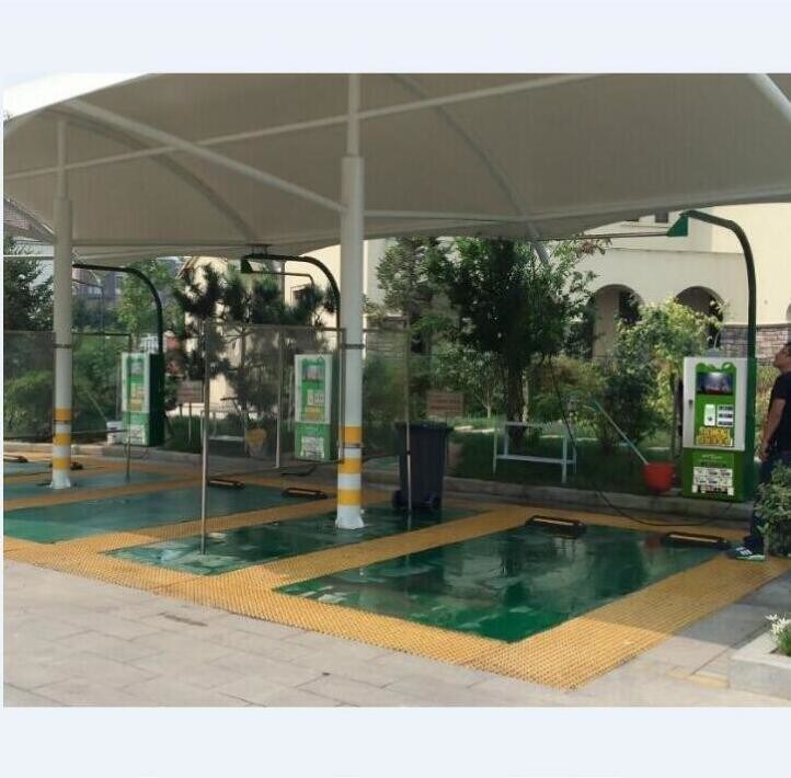 Μηχανή πλύσης αυτοκινήτων μονής φάσης 220V 5.5KW από ζεστό γαλβανισμένο χάλυβα για σταθμό λειτουργίας νομισμάτων